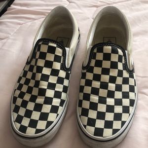 Checkered Vans